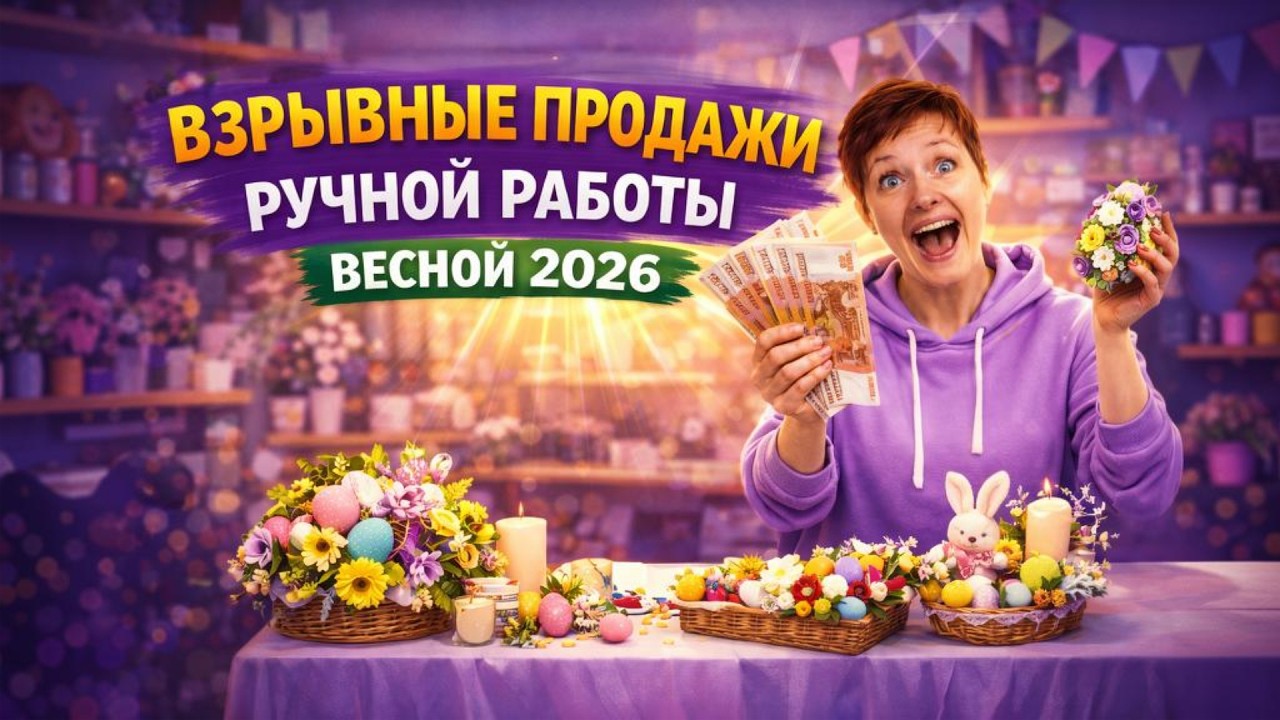 Как продавать хендмейд весной 2026? Стратегия продаж для мастеров