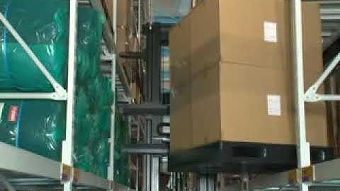 three-way stacker forklift AGV