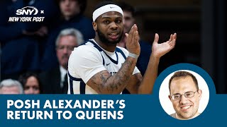 Former St. John's star Posh Alexander returns to Queens with surging Butler squad