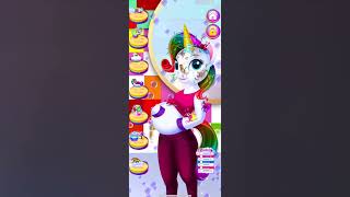 Baby Unicorn Care: Mom Game - My Rainbow Pet Pregnant Games screenshot 2