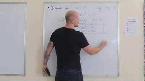 GCSE Additional Mathematics - Polynomial Division