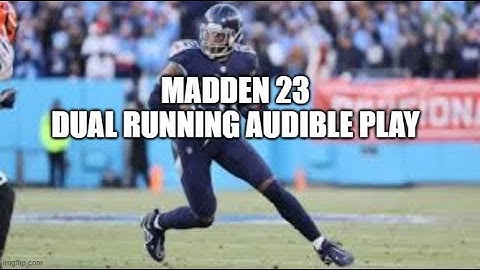 Madden 23 Glitches Cheats and Tips - Dual Run Inside Outside Audible - Money Play
