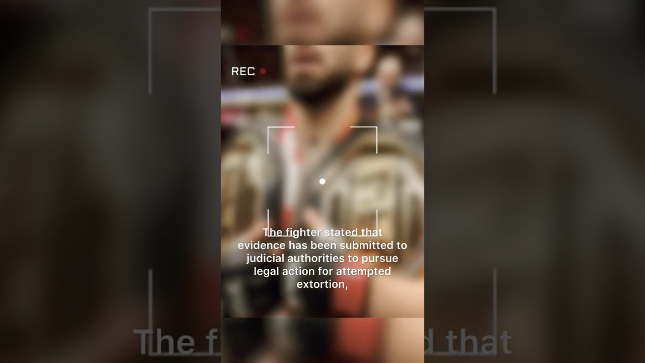 Topuria Addresses Domestic Abuse Allegations and Claims of Extortion