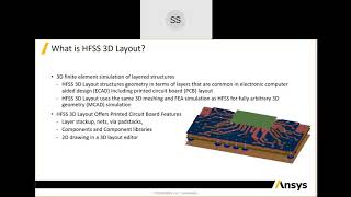 Differential Via Optimization with Ansys HFSS 3D Layout and Ansys optiSLang