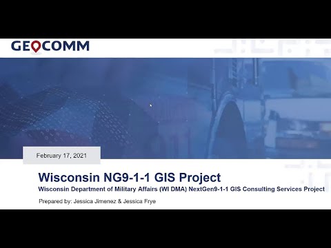 WI NG911 GIS Project – Questions and Answers - YouTube