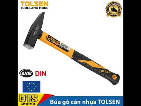 Video Búa đầu vát, búa gò cán nhựa chống trượt TOLSEN - Tiêu... - youtube