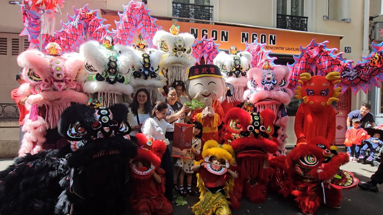 Lion Dance Franco Asiatique 英武堂 (LDFA) - Inauguration 2024 - NGON NGON