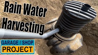 The Complete Rainwater Recuperation System  | Garage Workshop Project Ep49