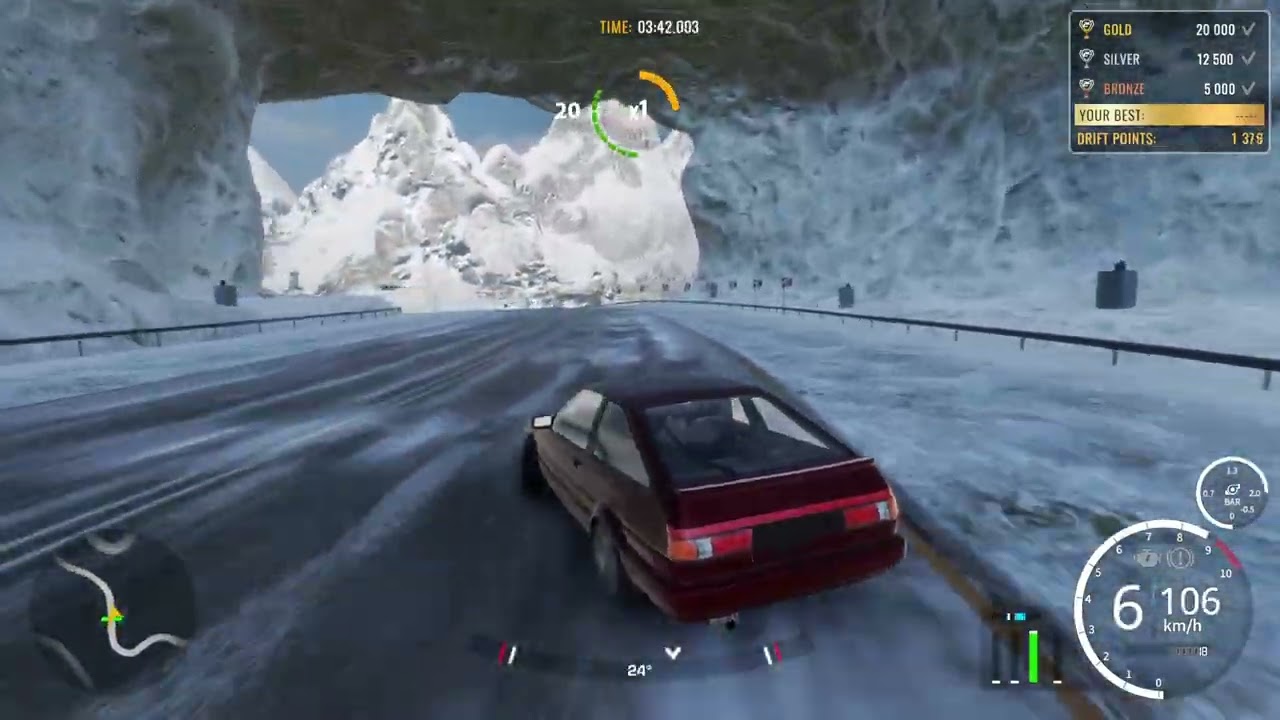 Racing on Castle Road | CarX