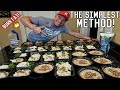 How To Meal Prep For The Entire Week | Bodybuilding Shredding Diet Meal Plan