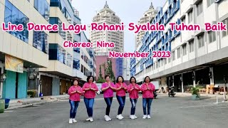 Line Dance Lagu Rohani | Line Dance with Nina