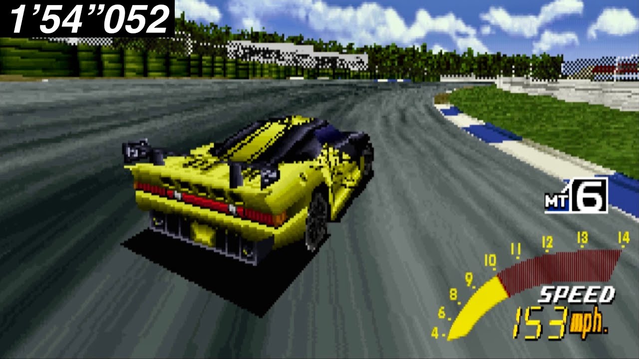 Country Circuit - 5 Laps [Proto] (1'54"052) [SS/NTSC-U] SEGA Touring Car Championship