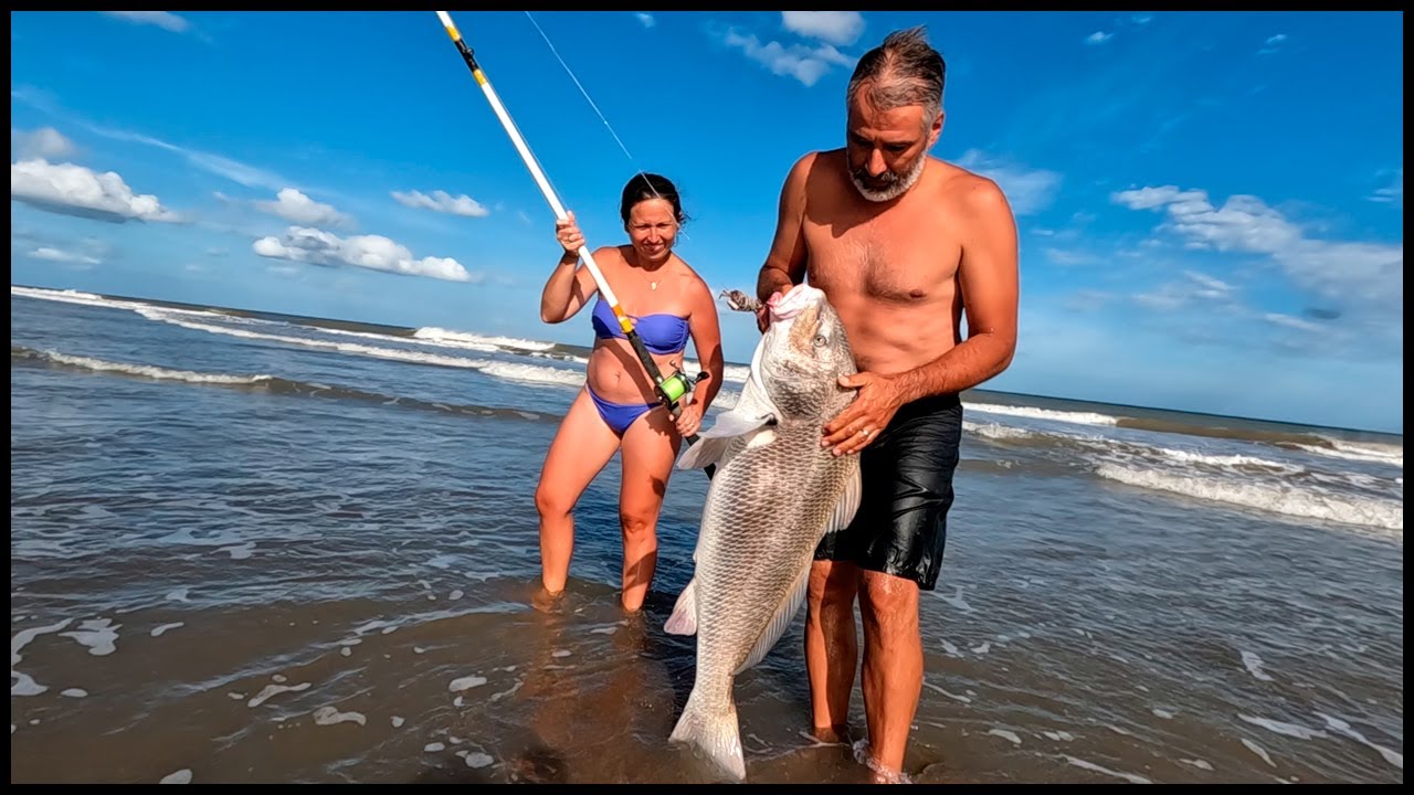 TREMENDA CORVINA NEGRA EN EL POZO DE LOS VIDALEROS