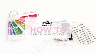 SWATCH CARD HOW TO
