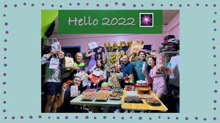 Welcoming The Year 2022 + my sister-in-law&#39;s bday celeb 🎂✨🎉🎆💜