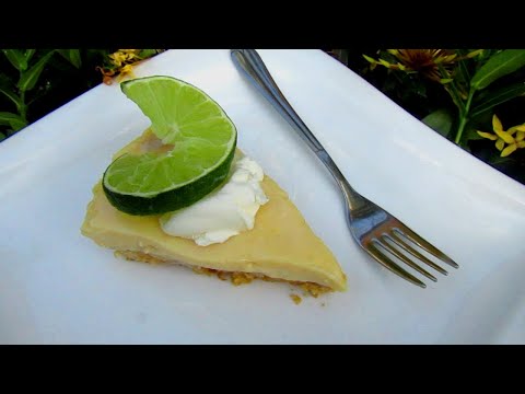 The Easiest Key-Lime Pie Recipe Ever! (only 3 ingredients) / Just Anya