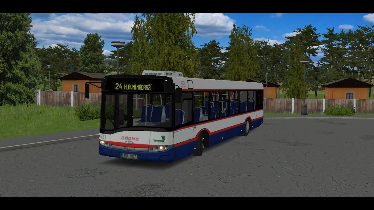 SIMT MHD -Sobotní podvečer na autobusové lince 24
