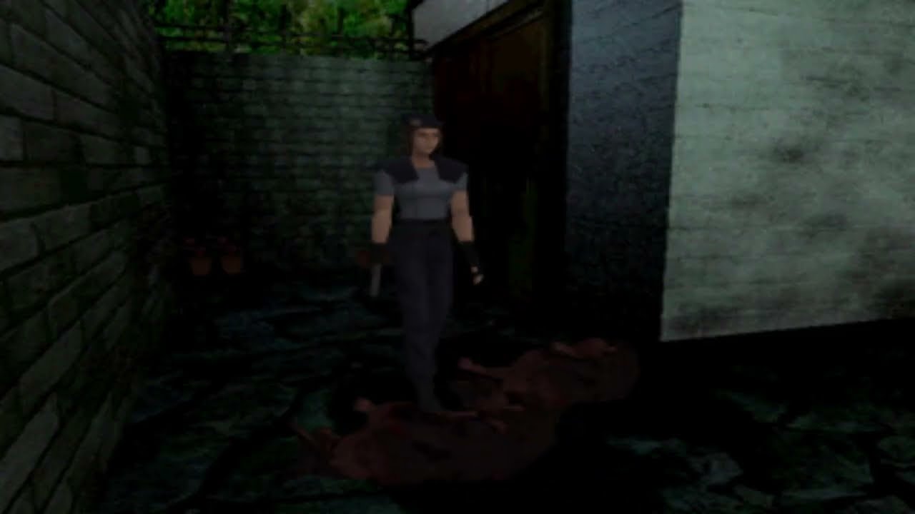 Resident Evil - Jill Valentine: Courtyard Part 3 (PS1/PSX) [FREE GAMEPLAY]