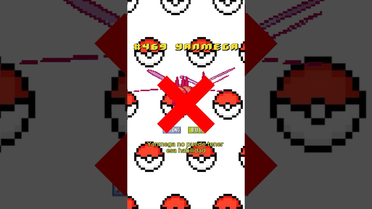 ¿Por qué Yanmega no tiene Ojocompuesto? Curiosidad Pokémon #pokemon #pokemonnintendo #foryou