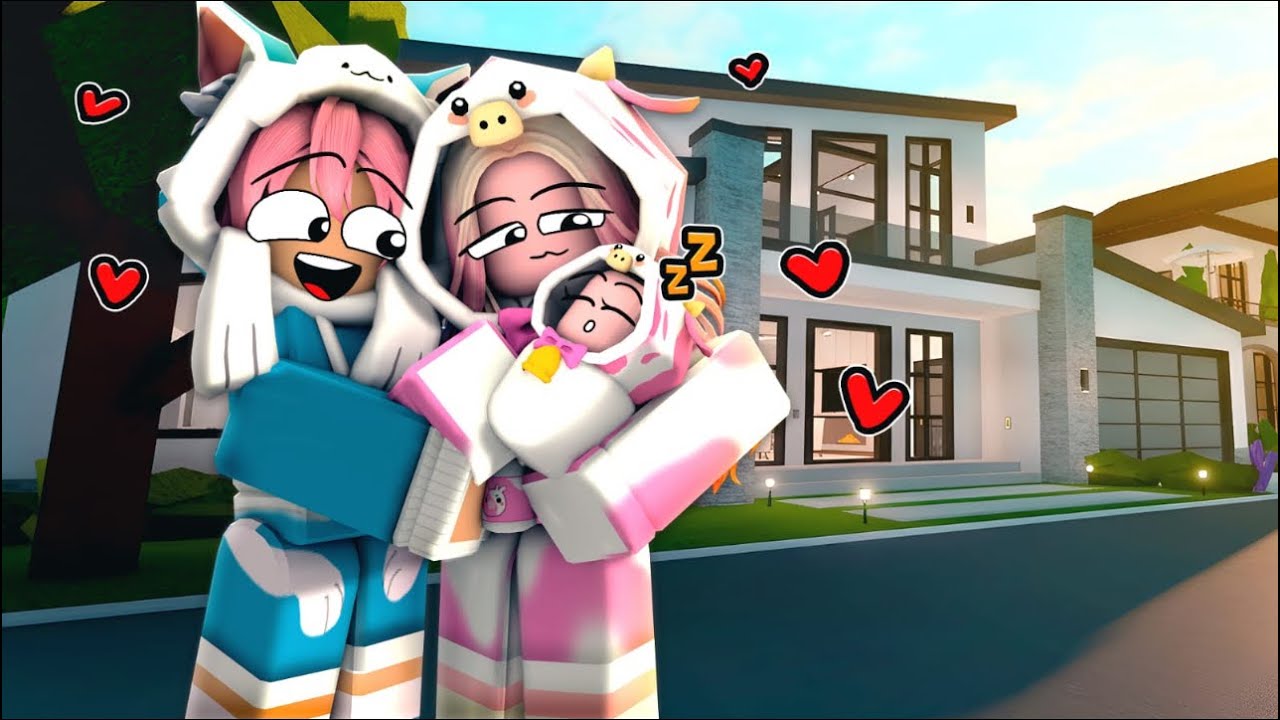 MOMON & ATUN MEMBANGUN KELUARGA di ROBLOX @BANGJBLOX 