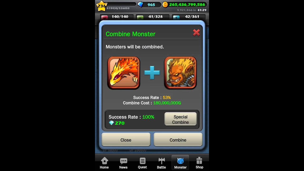 [Chick] Monster Warlord Combination 23/12 SSGod