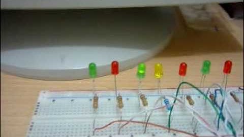 Puerto Paralelo y LEDs