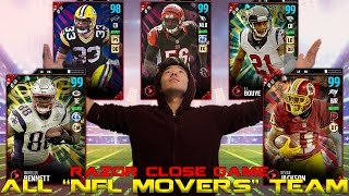 ALL "NFL MOVERS" TEAM! MADDEN 17 ULTIMATE TEAM