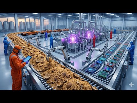 Inside The Graphene Factory | From Farming Waste to Smart Electronics #Inside Factory Hub