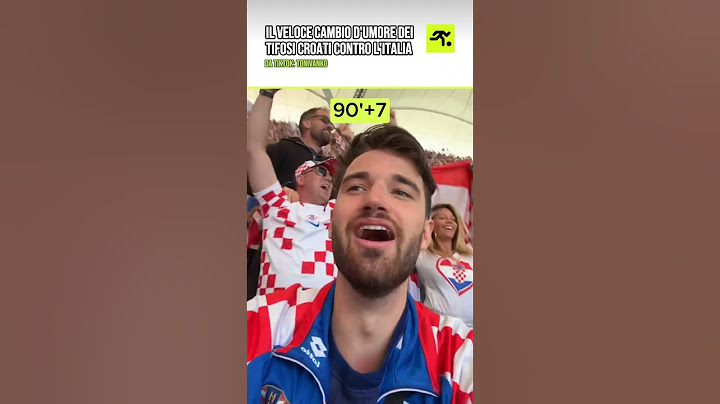 POV: SEI UN TIFOSO CROATO CONTRO L'ITALIA #euro2024 #italia #croazia #zaccagni