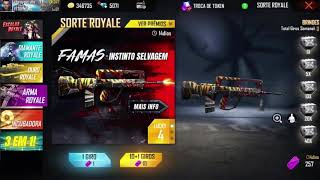 فرى فاير | تسريب سكن سلاح مكينه الاسلحة القادم Weapon royale