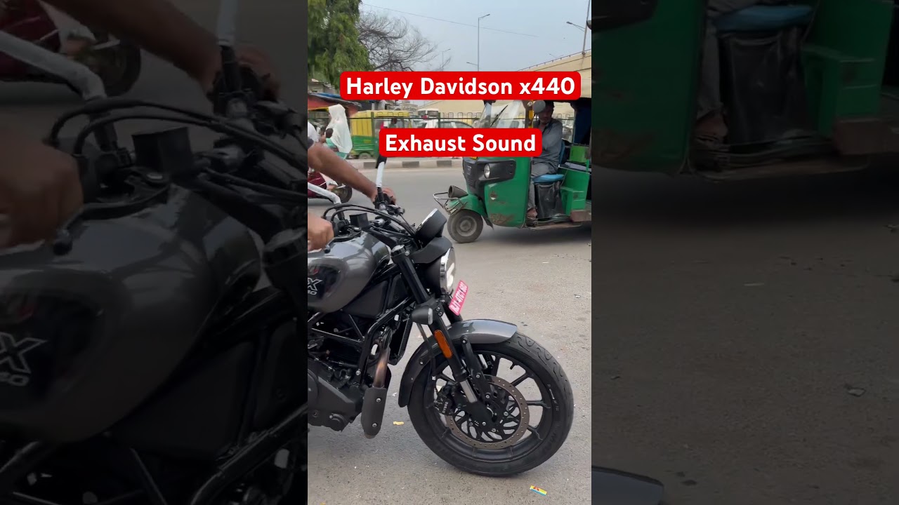 Harley Davidson x440 exhaust sound & exhaust note 