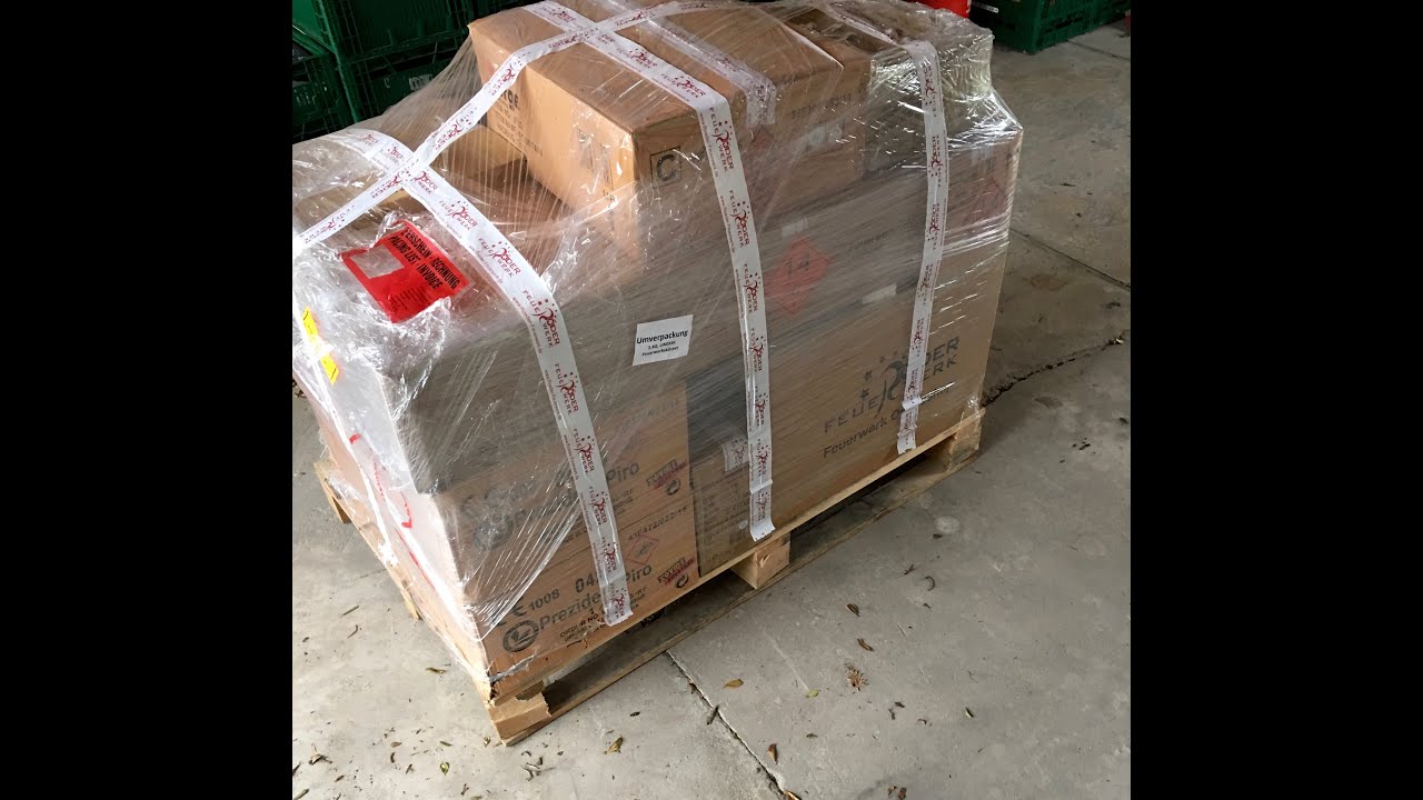 Mega XXL Unboxing der Röder Feuerwerk Bestellung 2015/2016