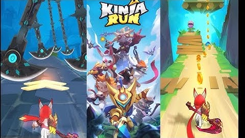 KINJA RUN AND GIANT RUSH BOSS FIGHT 31-43 levels)walkthrough #kiddosgamingworld #mobilegame