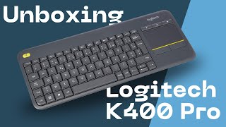 Logitech K400 Plus Wireless Keyboard Unboxing Perfect For Home, Pc, Tv, And More