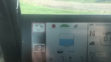 AGCO Rogator RG1300C Master Switch status and Norac Boom Height Status