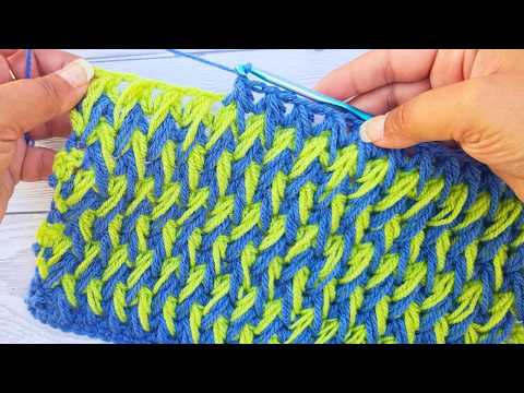 Feather Stitch - Learn How To Crochet The Best Blanket Stitch - EASY STEP BY STEP TUTORIAL BEGINNERS