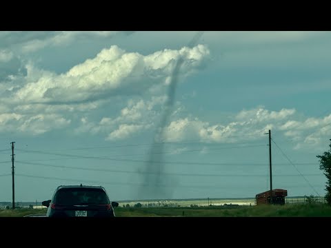 My first ever landspout in Colorado 7-6-25