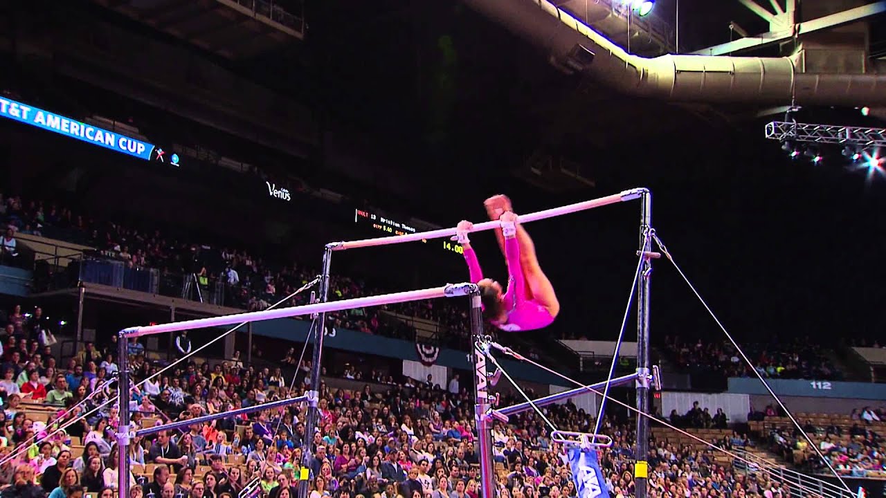 Кейтлин Охаши — брусья — Кубок Америки AT&T 2013