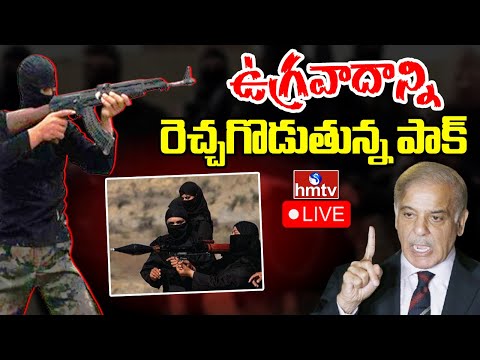 LIVE: ఉగ్రవాదాన్ని రెచ్చగొడుతున్న పాక్ | Pakistan | Terrorism | hmtv  : LIVE - HMTVNEWS