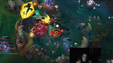 tyler1 fail flash into wall   *on purpose*