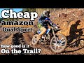 Amazon ultra light dual sport x pro storm 150 dlx trail ride review