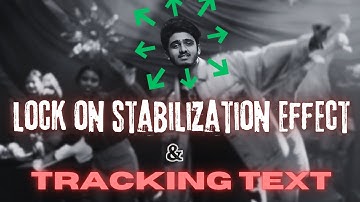 Step by Step Tamil Guide : Lock On Stabilization & Tracking Text