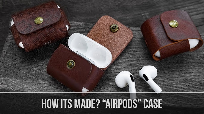 Making a AirPod case from a Louis Vuitton bag (Expensive!) 