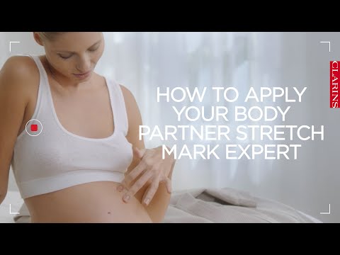 How to apply your Body Partner Stretch Mark Expert | Clarins