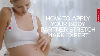 How To Apply Your Body Partner Stretch Mark Expert Clarins