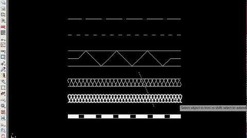 Use predetermined line-types in Autocad with APLUS plug-in.