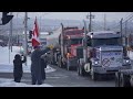 Le convoi de la liberté accueilli par de nombreuses personnes à Saint-Georges