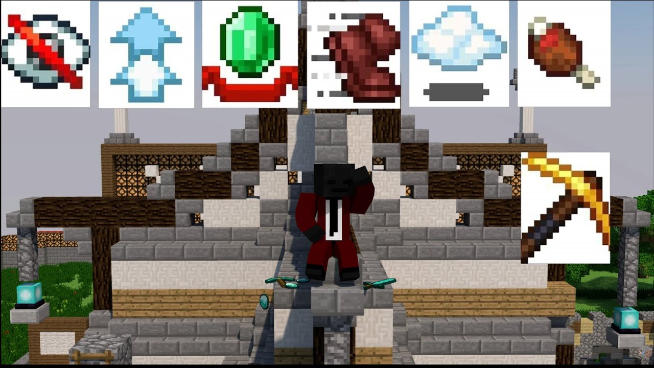 Minecraft but a random effect happens every 3 minutes - YouTube