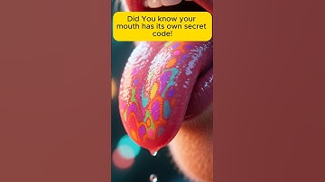 The Secret ID Inside Your Mouth: Unique Tongue Prints Explained #facts #viral #shorts   #didyouknow
