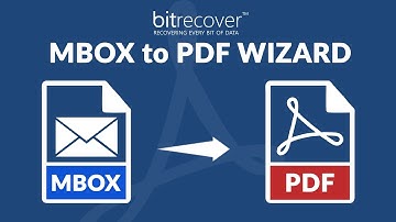 BitRecover MBOX to PDF Wizard - Convert MBOX to PDF with Attachments